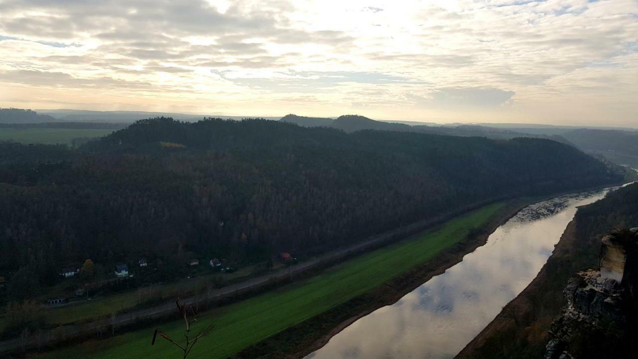 Ferienwohnung Struppi Saechsische Schweiz Struppen Exteriör bild