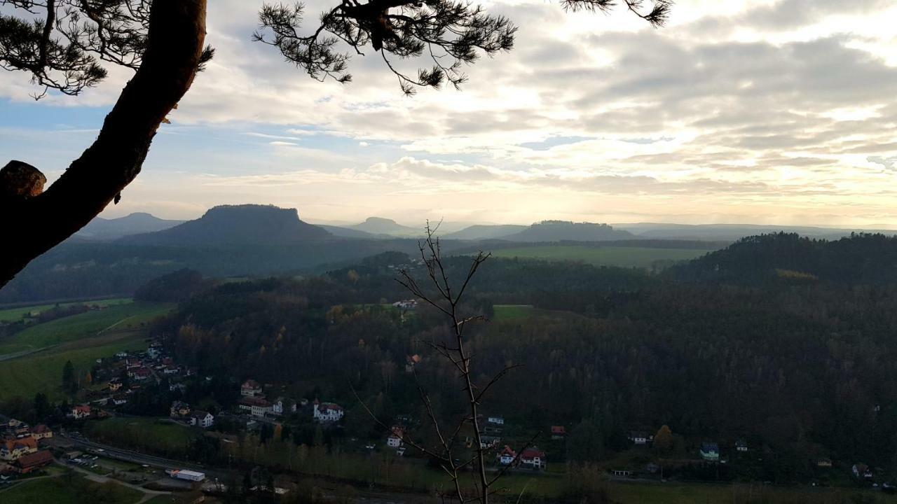 Ferienwohnung Struppi Saechsische Schweiz Struppen Exteriör bild